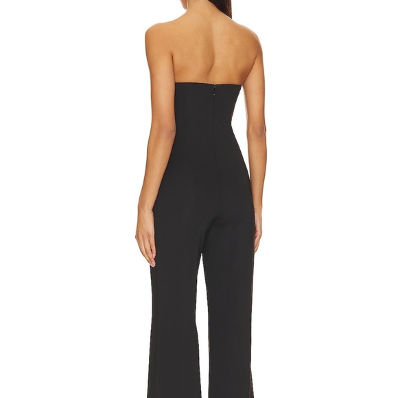 Good American Black Strapless Jumpsuit - Picture 2 of 6